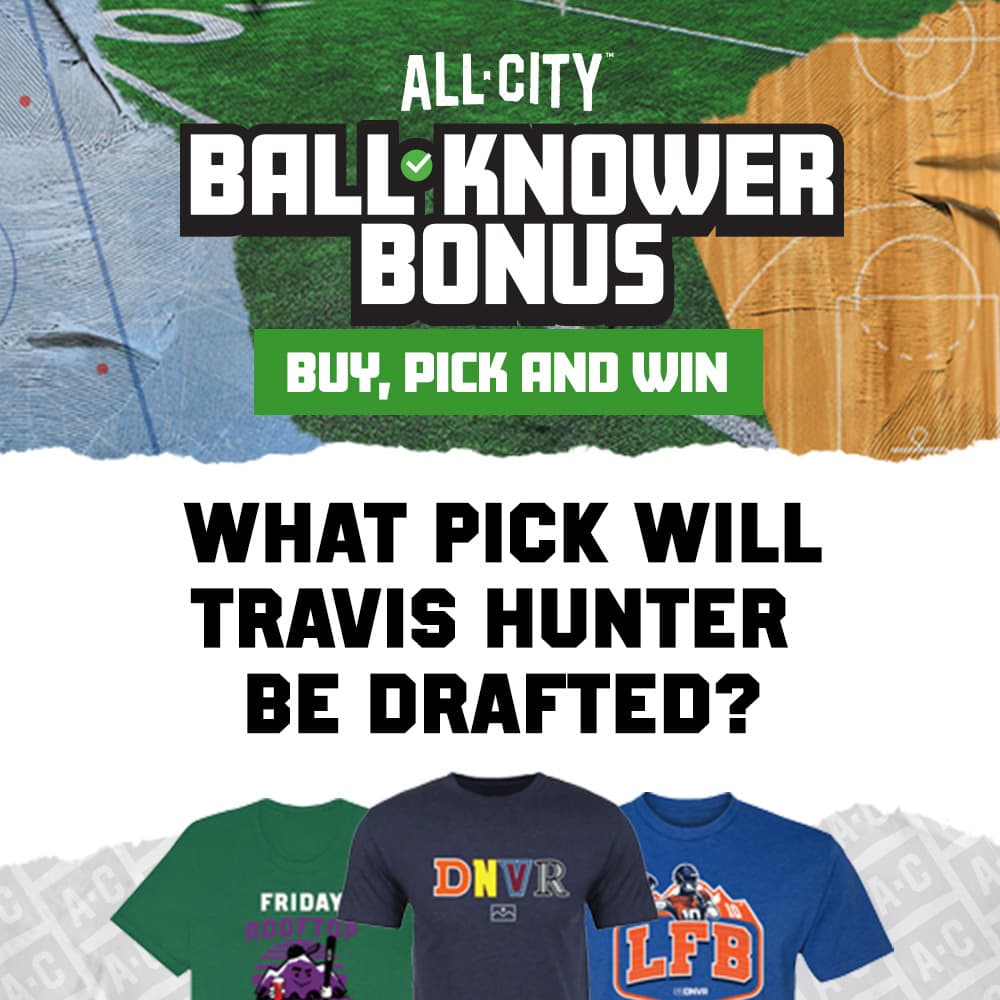 ALLCITY Place a $25+ order and predict when Travis gets drafted to win a Gift Card worth 100% of your order value | Cheers Cash